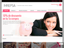 Tablet Screenshot of imrepsa.com